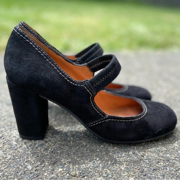 Geox Mary janes kitten heels  Sz 38 - Picture 4 of 10